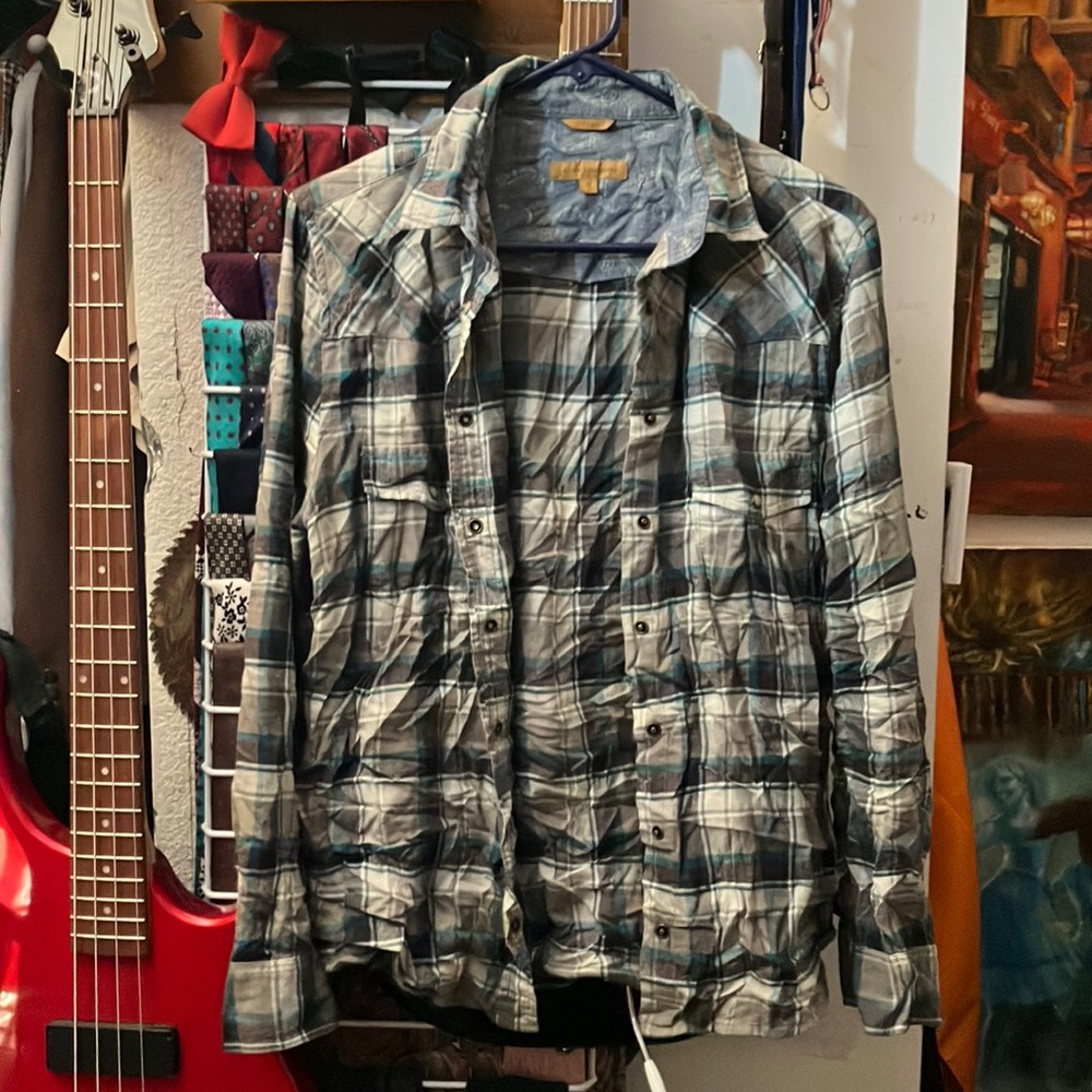 Blue flannel